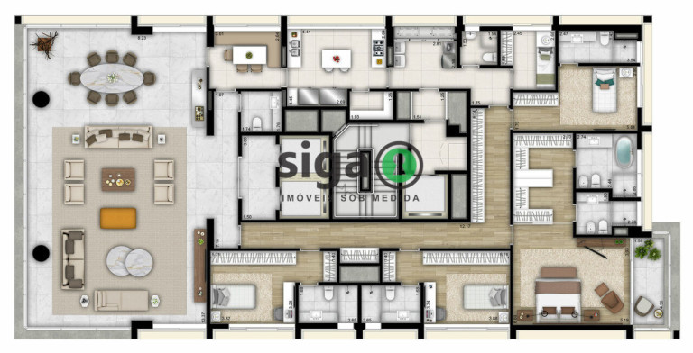 Imagem Apartamento com 4 Quartos à Venda, 359 m² em Vila Nova Conceição - São Paulo