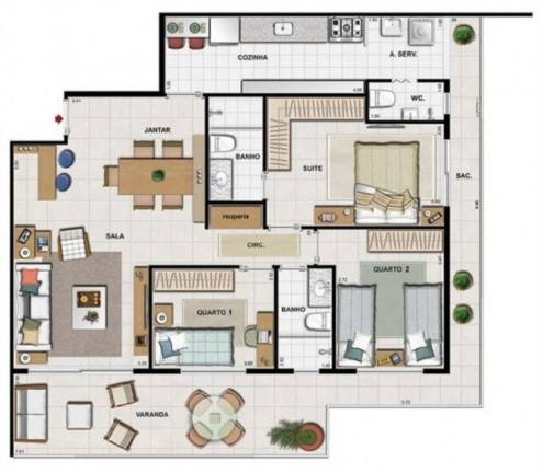 Imagem Imóvel com 3 Quartos à Venda, 140 m² em Recreio Dos Bandeirantes - Rio De Janeiro