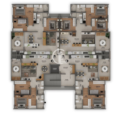 Imagem Apartamento com 2 Quartos à Venda, 75 m² em Pio X - Caxias Do Sul