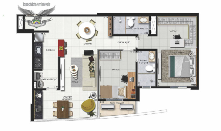Imagem Apartamento com 2 Quartos à Venda, em Batista Campos - Belém Imagem Apartamento com 2 Quartos à Venda, em Batista Campos - Belém