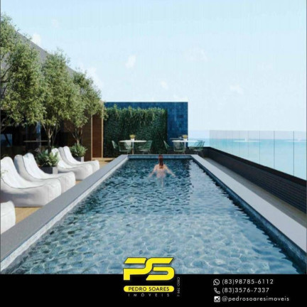 Imagem Apartamento com 2 Quartos à Venda, 47 m² em Cabo Branco - João Pessoa