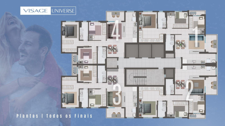 Imagem Apartamento com 3 Quartos à Venda, 80 m² em Setor Leste Universitário - Goiânia