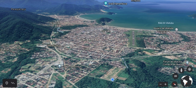 Terreno à Venda, 10.984 m² em Jardim Carolina - Ubatuba