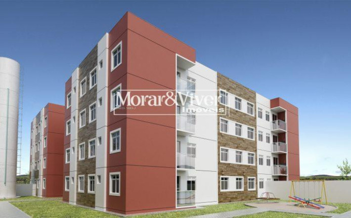 Imagem Apartamento com 2 Quartos à Venda, 45 m² em Cidade Jardim - São José Dos Pinhais