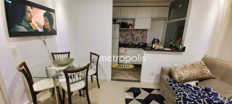 Apartamento com 2 Quartos à Venda, 46 m² em Jardim Utinga - Santo André