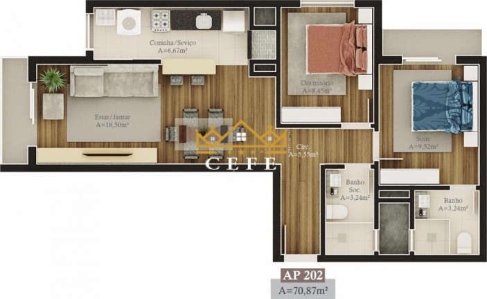 Imagem Imóvel com 2 Quartos à Venda, 72 m² em Prinstrop - Gramado