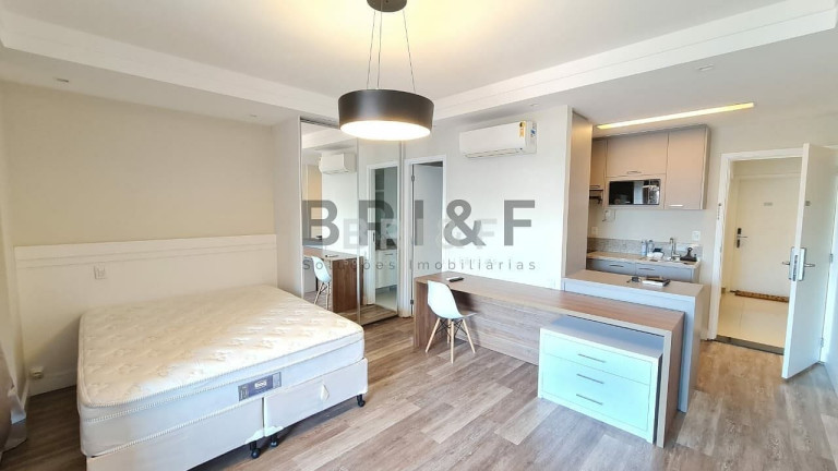 Imagem Apartamento com 1 Quarto para Alugar, 42 m² em Brooklin - São Paulo Imagem Apartamento com 1 Quarto para Alugar, 42 m² em Brooklin - São Paulo