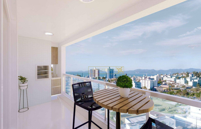 Imagem Apartamento com 1 Quarto à Venda, 57 m² em Barreiros - São José