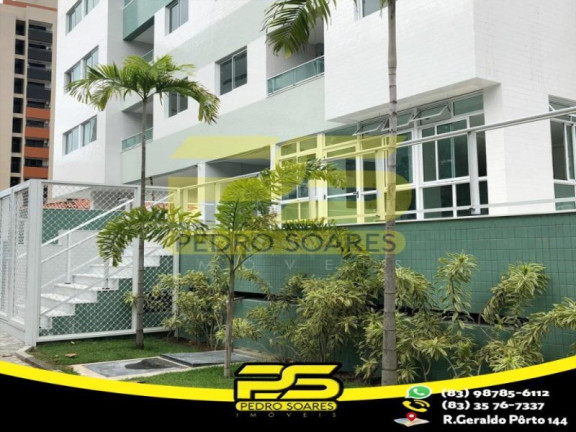 Apartamento com 2 Quartos à Venda, 61 m² em Manaíra - João Pessoa