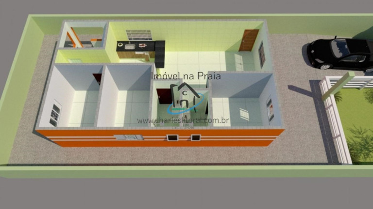 Imagem Casa com 3 Quartos à Venda, 125 m² em Massaguaçu - Caraguatatuba