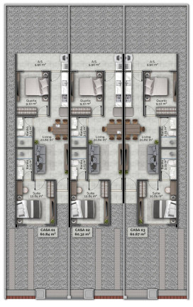 Imagem Casa com 2 Quartos à Venda, 60 m² em Joaia - Tijucas