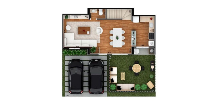 Imagem Casa com 3 Quartos à Venda, 147 m² em Vila Poupança - Santana De Parnaíba Imagem Casa com 3 Quartos à Venda, 147 m² em Vila Poupança - Santana De Parnaíba