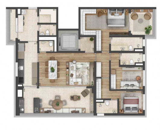 Imagem Apartamento com 3 Quartos à Venda, 203 m² em Perdizes - São Paulo