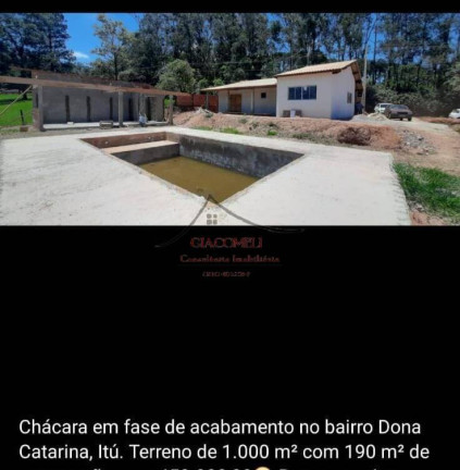 Imagem Chácara com 2 Quartos à Venda, 192 m² em Dona Catarina - Mairinque