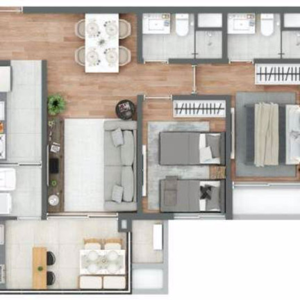 Imagem Apartamento com 2 Quartos à Venda, 68 m² em Vila Clementino - São Paulo Imagem Apartamento com 2 Quartos à Venda, 68 m² em Vila Clementino - São Paulo