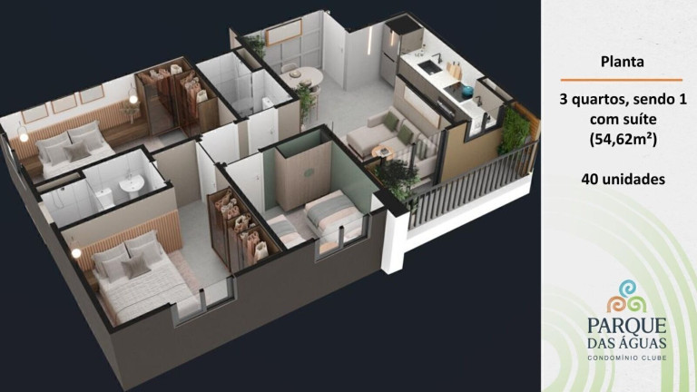 Imagem Apartamento com 2 Quartos à Venda, 42 m² em Parque Verde - Belém Imagem Apartamento com 2 Quartos à Venda, 42 m² em Parque Verde - Belém