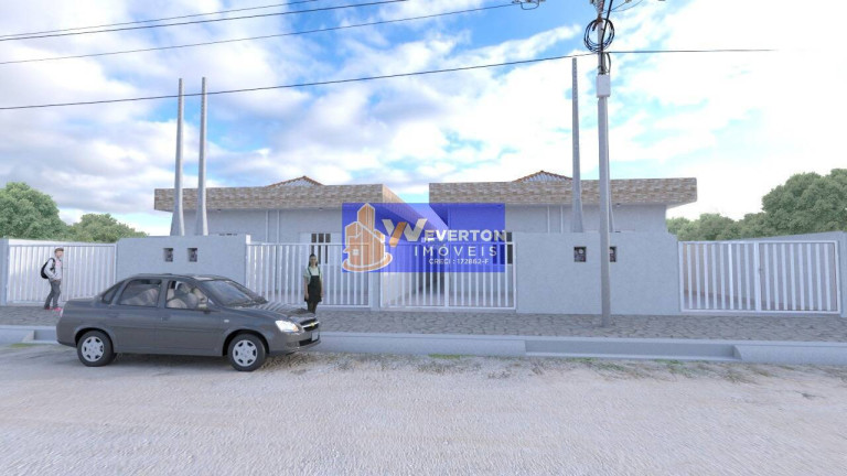 Casa com 2 Quartos à Venda, 65 m² em Agenor De Campos - Mongaguá