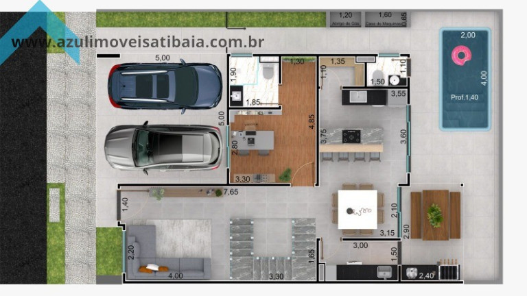 Imagem Casa com 4 Quartos à Venda, 173 m² em Vila Giglio - Atibaia