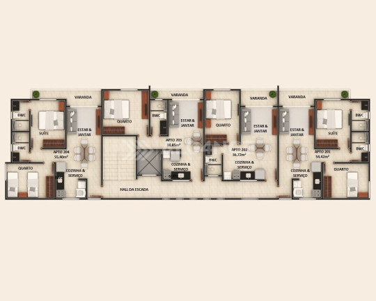 Imagem Apartamento com 3 Quartos à Venda, 77 m² em Manaíra - João Pessoa Imagem Apartamento com 3 Quartos à Venda, 77 m² em Manaíra - João Pessoa