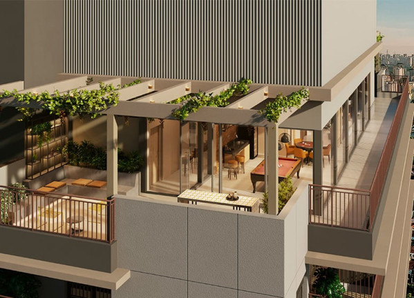 Imagem Apartamento com 1 Quarto à Venda, 33 m² em Campo Belo - São Paulo