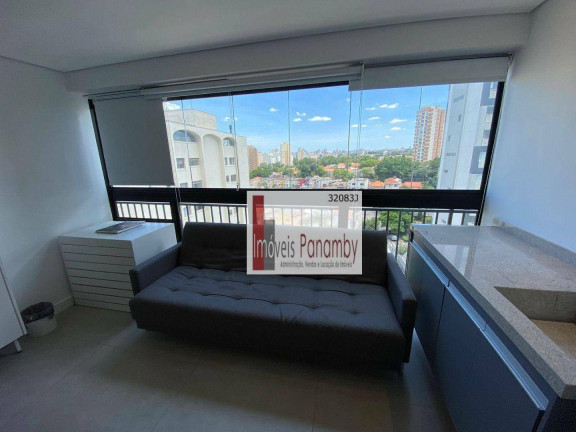 Imagem Apartamento com 1 Quarto para Alugar, 35 m² em Campo Belo - São Paulo