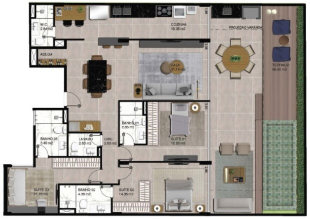 Imagem Imóvel com 3 Quartos à Venda, 146 m² em Lagoa - Rio De Janeiro Imagem Imóvel com 3 Quartos à Venda, 146 m² em Lagoa - Rio De Janeiro