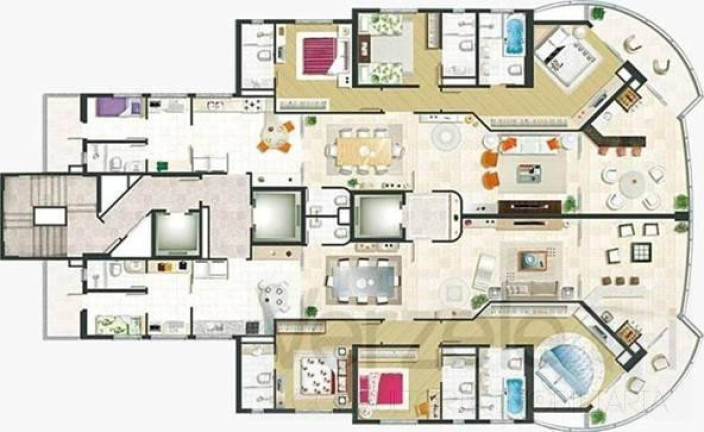 Imagem Apartamento com 3 Quartos para Temporada, 182 m² em Centro - Balneário Camboriú Imagem Apartamento com 3 Quartos para Temporada, 182 m² em Centro - Balneário Camboriú