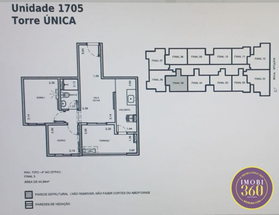 Imagem Apartamento com 2 Quartos à Venda, 44 m² em Vila Esperança - São Paulo