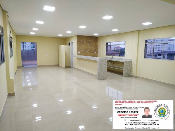 Apartamento com 3 Quartos à Venda, 116 m² em Macuco - Santos
