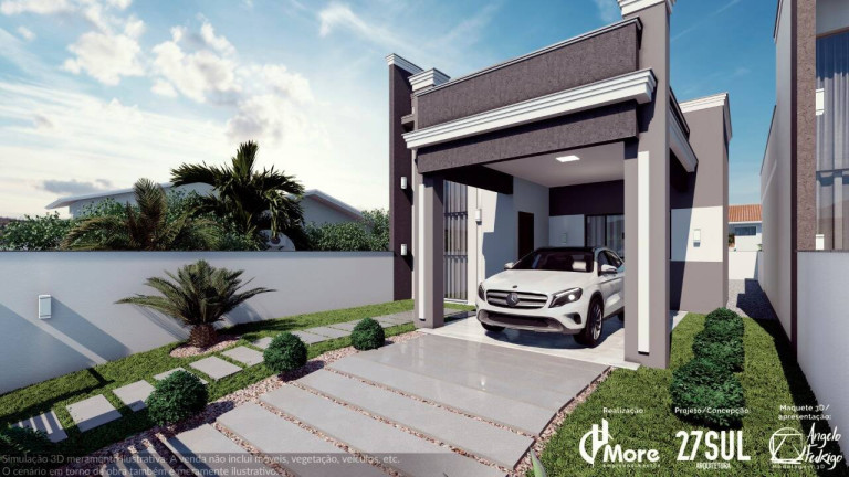 Imagem Casa com 3 Quartos à Venda, 90 m² em Bosque Da Mata - Tijucas