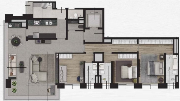 Imagem Imóvel com 2 Quartos à Venda, 195 m² em Itaim Bibi - São Paulo