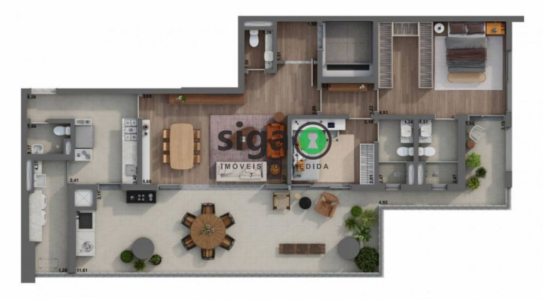 Imagem Apartamento com 2 Quartos à Venda, 151 m² em Pinheiros - São Paulo Imagem Apartamento com 2 Quartos à Venda, 151 m² em Pinheiros - São Paulo