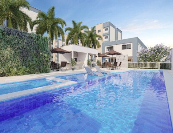 Imagem Apartamento com 2 Quartos à Venda, 51 m² em Messejana - Fortaleza