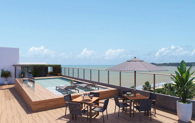 Apartamento com 1 Quarto à Venda, 22 m² em Cabo Branco - João Pessoa