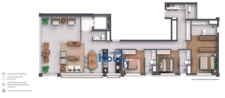 Imagem Apartamento com 3 Quartos à Venda, 147 m² em Itaim Bibi - São Paulo