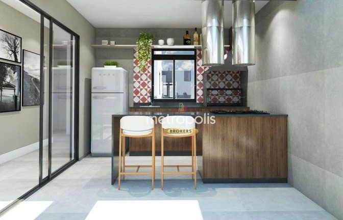 Imagem Cobertura com 3 Quartos à Venda, 323 m² em Campestre - Santo André