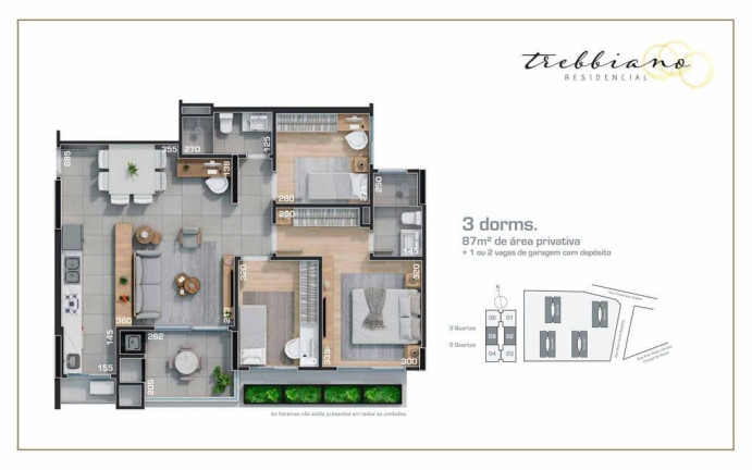 Imagem Cobertura com 3 Quartos à Venda, 142 m² em Campo Comprido - Curitiba