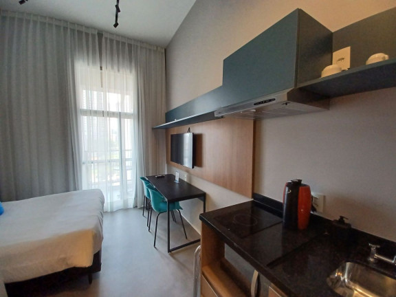 Imagem Apartamento com 1 Quarto para Alugar, 25 m² em Brooklin - São Paulo