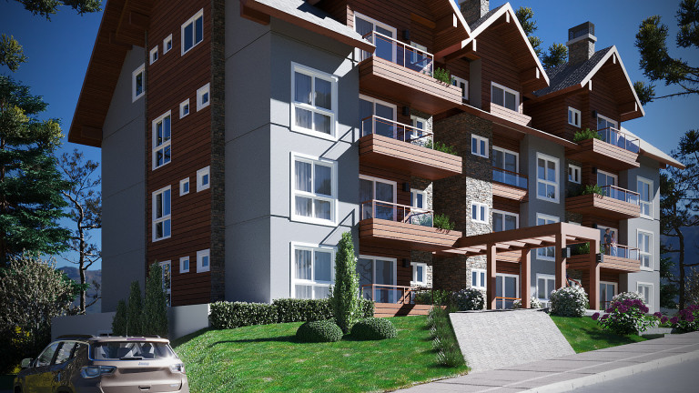 Imagem Apartamento com 1 Quarto à Venda, 51 m² em Av. Central - Gramado Imagem Apartamento com 1 Quarto à Venda, 51 m² em Av. Central - Gramado