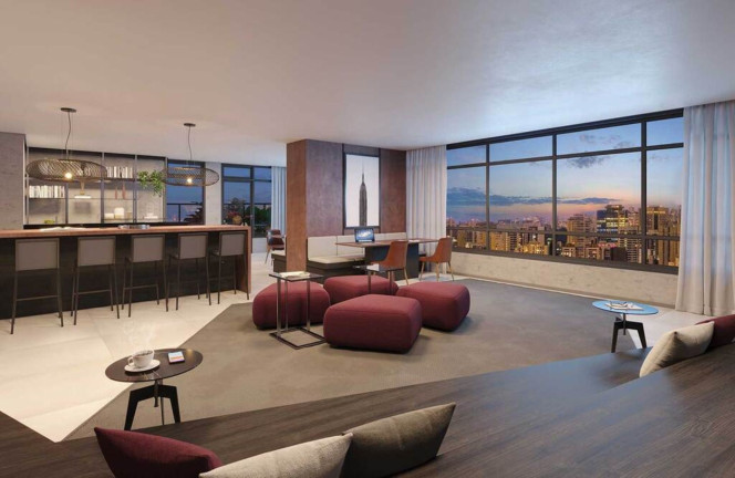 Imagem Apartamento com 1 Quarto à Venda, 56 m² em Moema - São Paulo