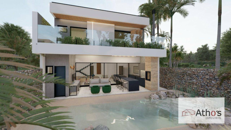 Imagem Sobrado com 4 Quartos à Venda, 256 m² em Jardins Di Roma - Indaiatuba