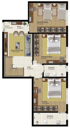 Imagem Apartamento com 3 Quartos à Venda, 155 m² em Nossa Senhora De Fátima - Santa Maria Imagem Apartamento com 3 Quartos à Venda, 155 m² em Nossa Senhora De Fátima - Santa Maria