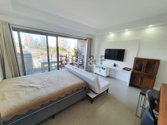 Imagem Apartamento com 1 Quarto para Alugar, 40 m² em Brooklin - São Paulo