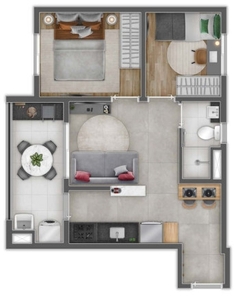 Apartamento com 1 Quarto à Venda, 28 m² em Ipiranga - São Paulo