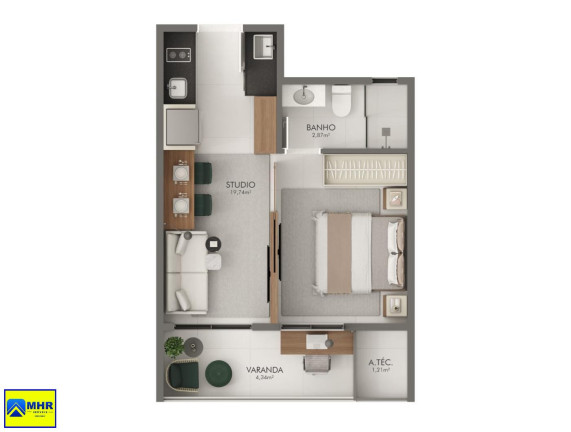 Imagem Imóvel com 2 Quartos à Venda, 65 m² em Jardim Da Penha - Vitória Imagem Imóvel com 2 Quartos à Venda, 65 m² em Jardim Da Penha - Vitória
