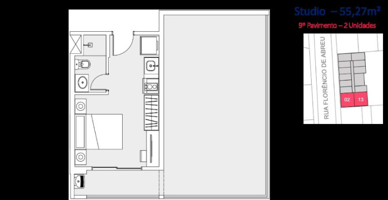 Imagem Imóvel com 1 Quarto à Venda, 23 m² em Centro - São Paulo