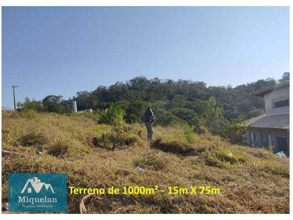 Terreno à Venda, 1.000 m² em Usina - Atibaia