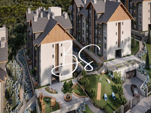 Imagem Apartamento com 1 Quarto à Venda, 43 m² em Varzea - Gramado