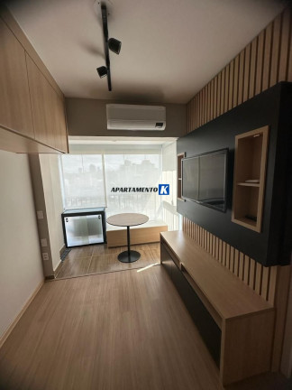 Imagem Apartamento com 1 Quarto para Alugar, 28 m² em Brooklin Paulista - São Paulo