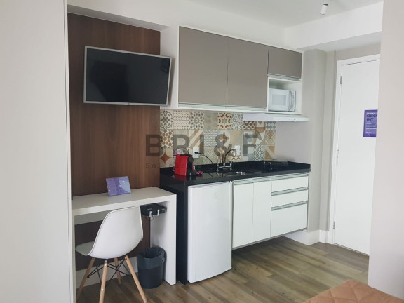 Apartamento com 1 Quarto para Alugar, 26 m² em Campo Belo - São Paulo